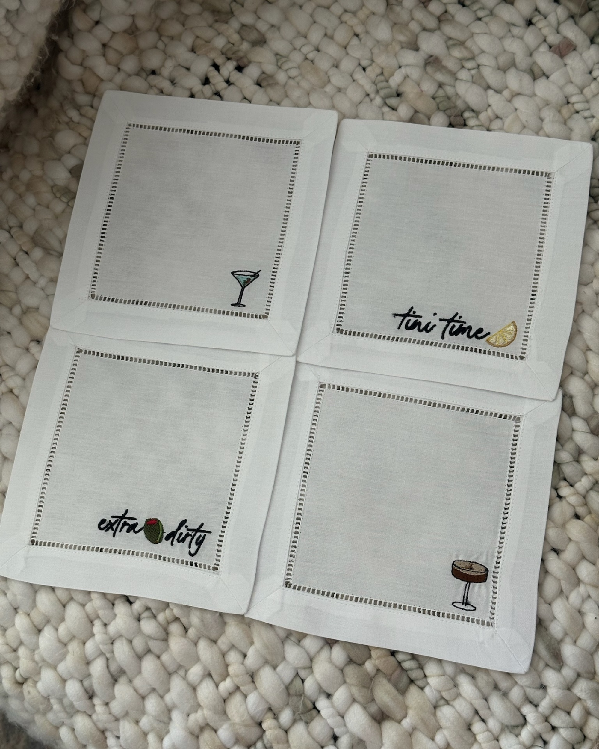 Tini Time! Cocktail Napkins