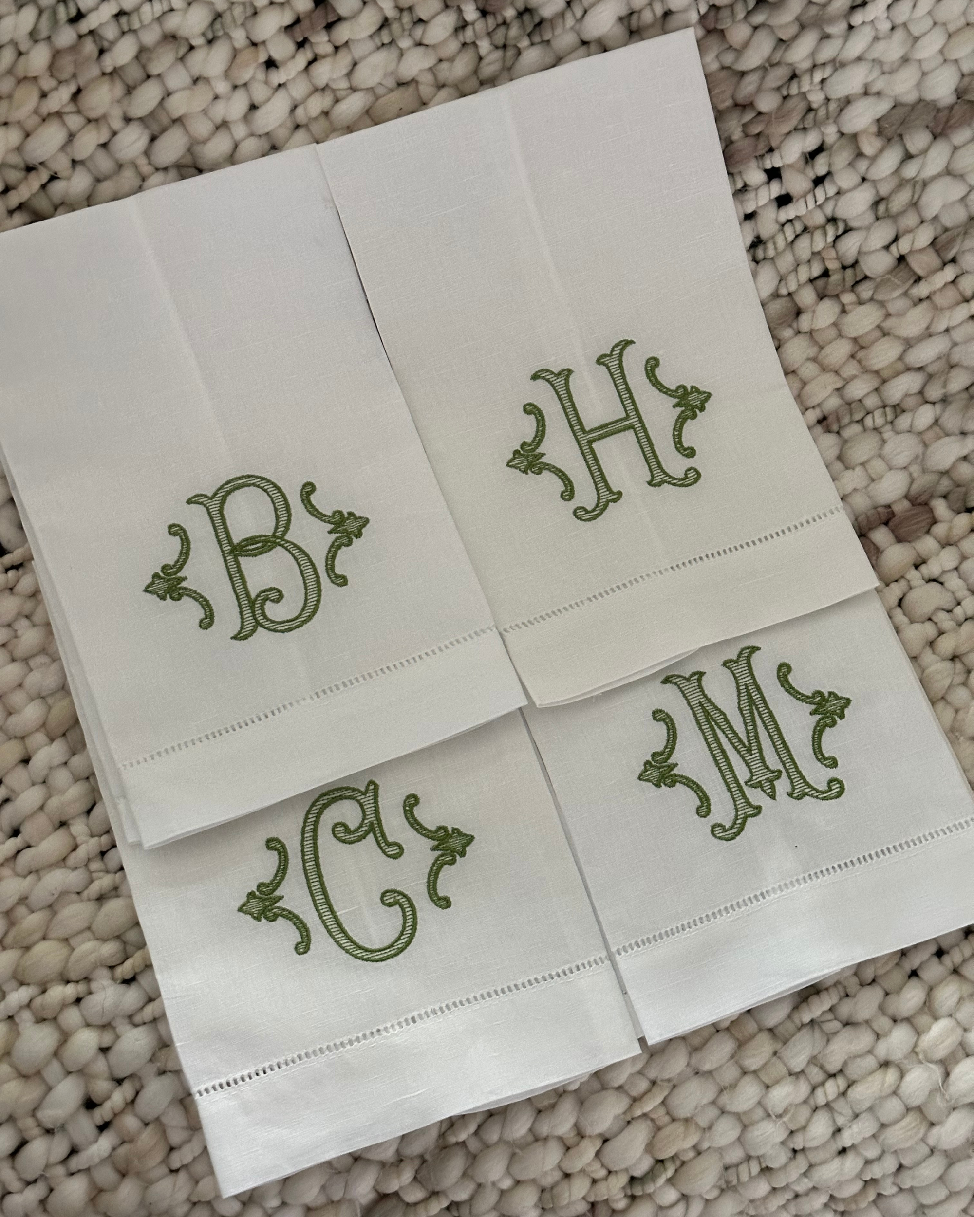 Initial Tea Towel