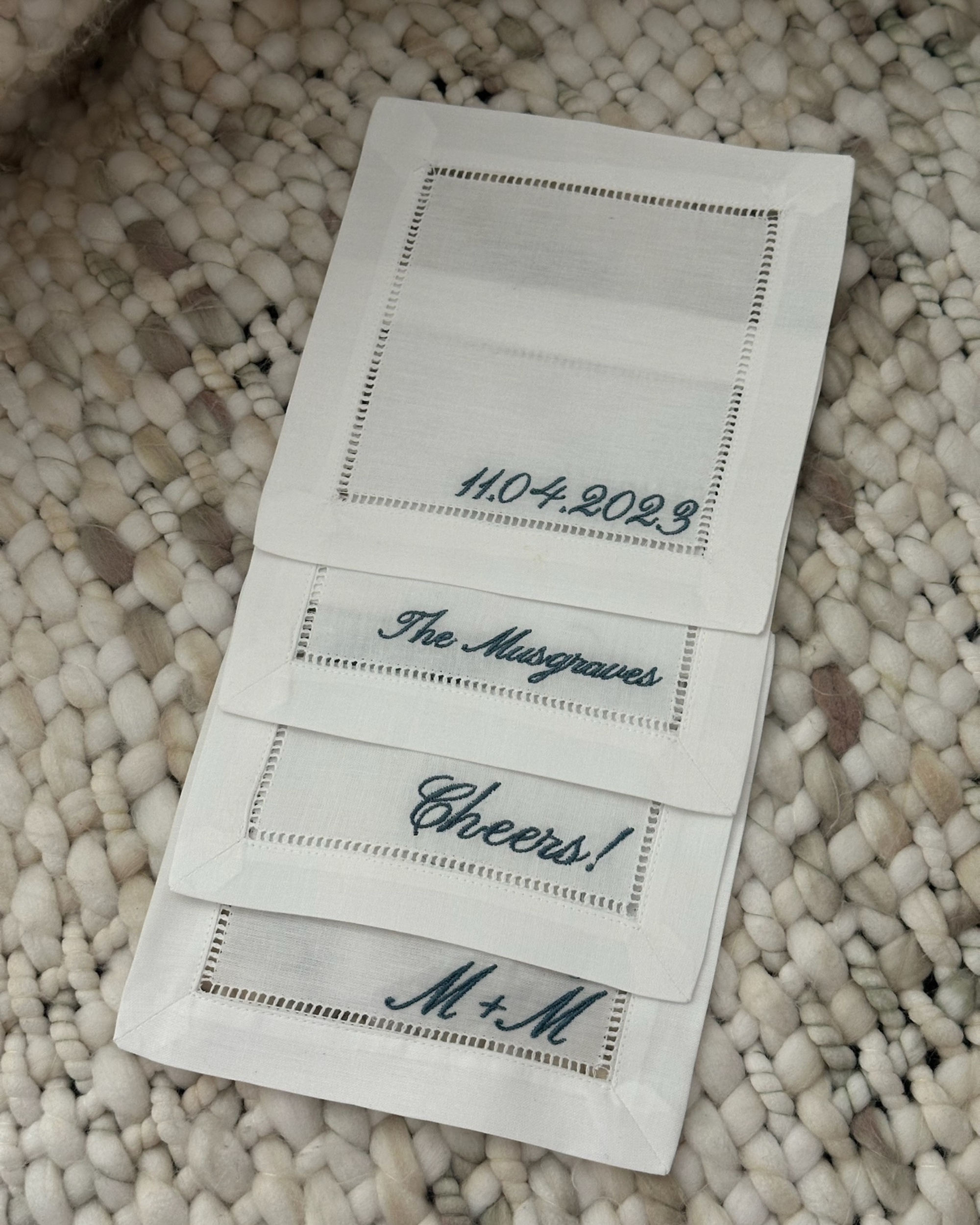 Engaged! Cocktail Napkins