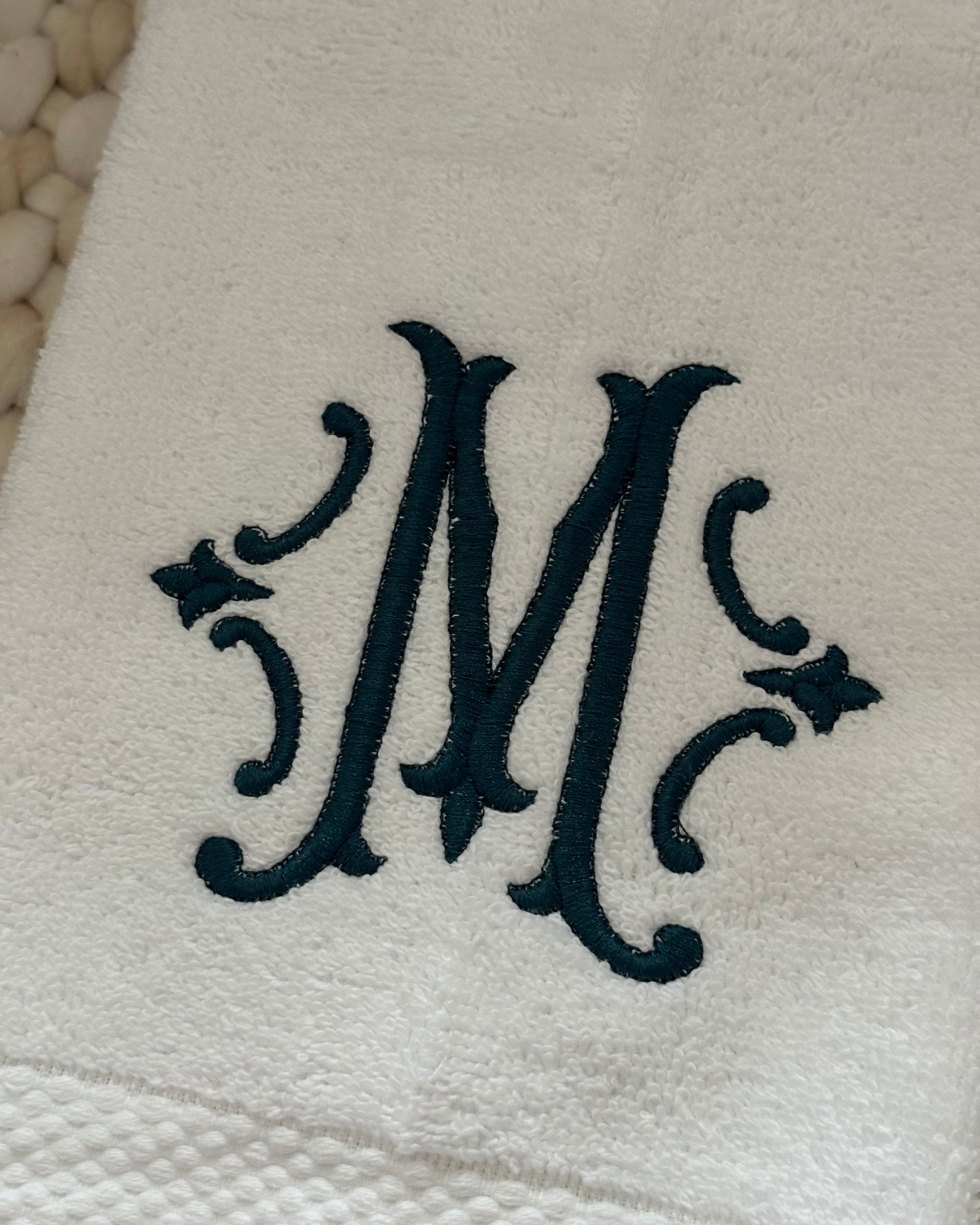 Initial Hand Towel