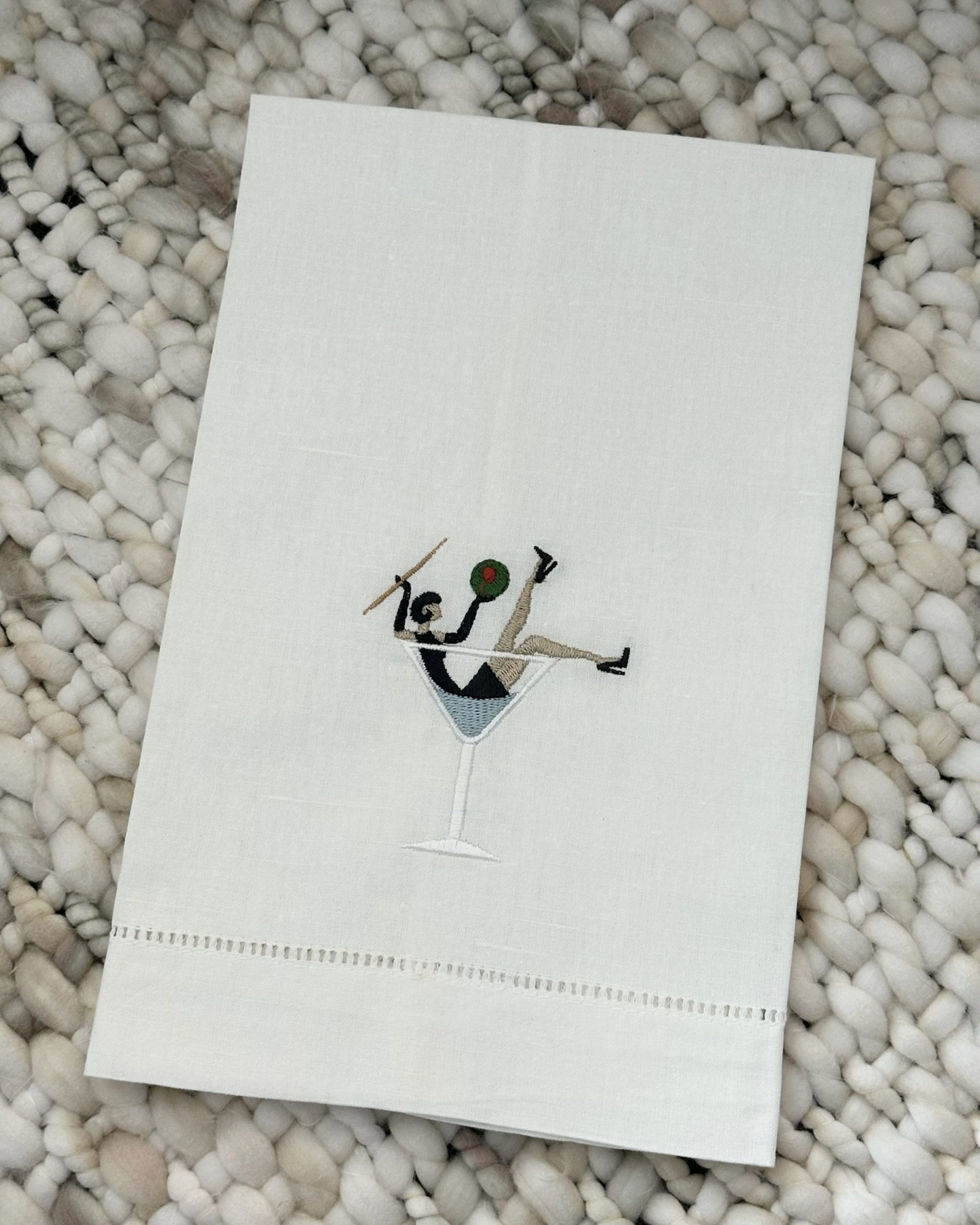 Motif Tea Towel
