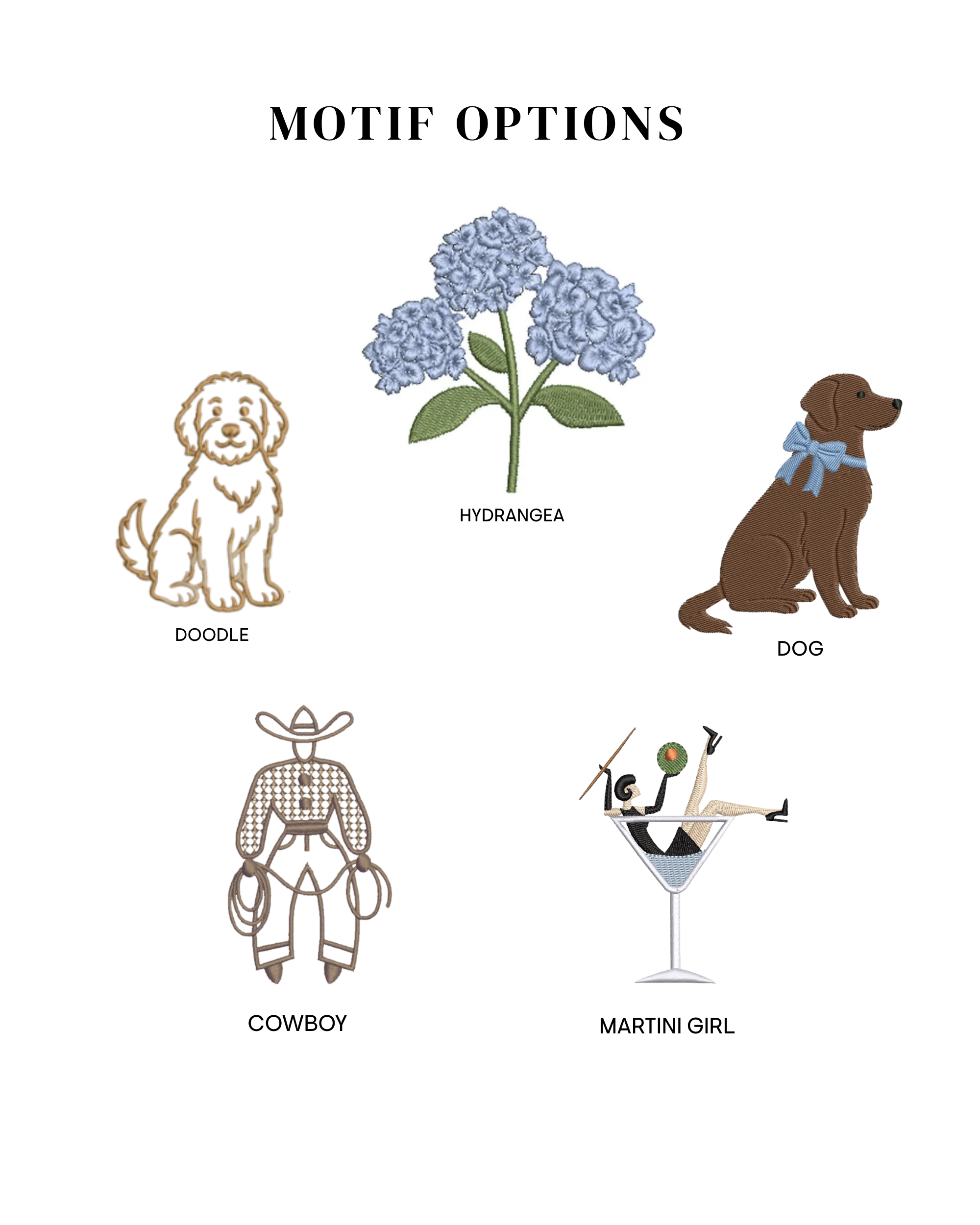 Motif Tea Towel